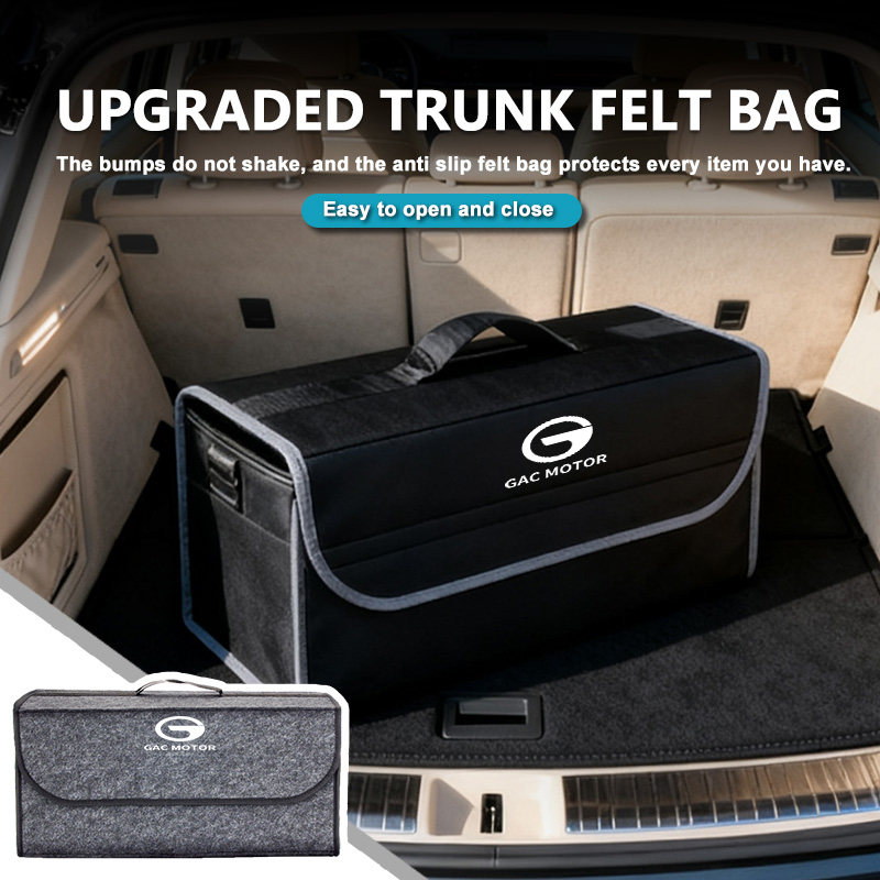 Car Trunk Organizer Foldable Storage Box - Organizer do bagażnika samochodowego z filcu,