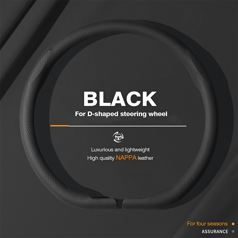 Car Steering Wheel Cover Anti Slip Breathable - Kompatybilne z pokrowcami na kierownicę samochodową