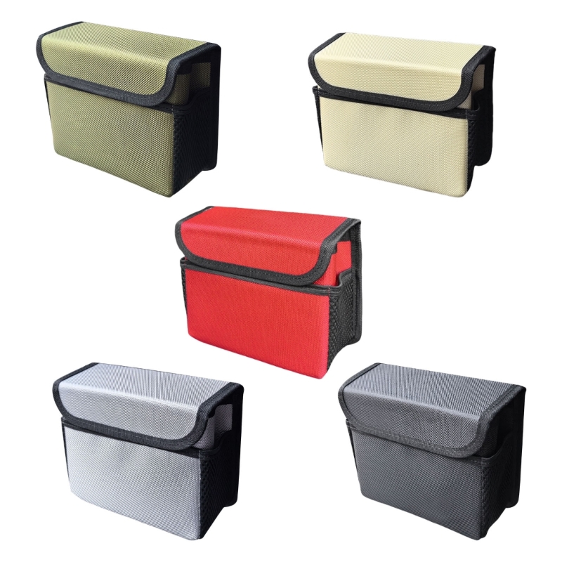 Waterproof Car Trash Can With Lid - na tylne siedzenie samochodu torba do