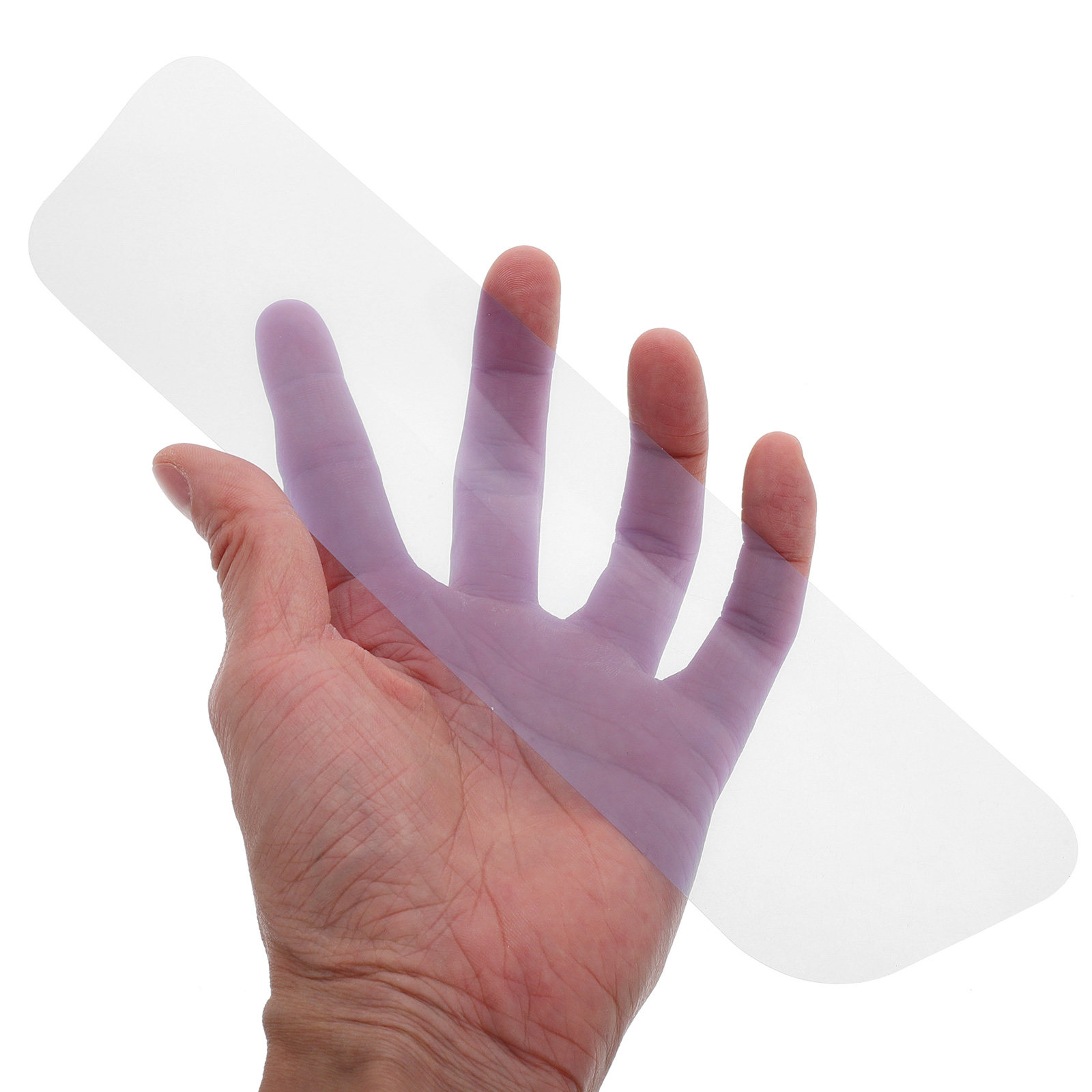 Anti Glare Car Rearview Mirror Film - 1 zestaw wewnętrznej folii przeciwmgielnej do