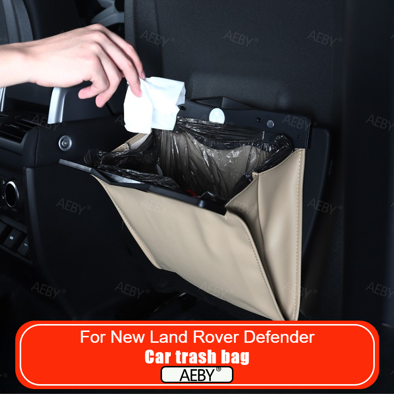 Waterproof Car Trash Can With Lid - Do nowego Land Rovera Defender 90