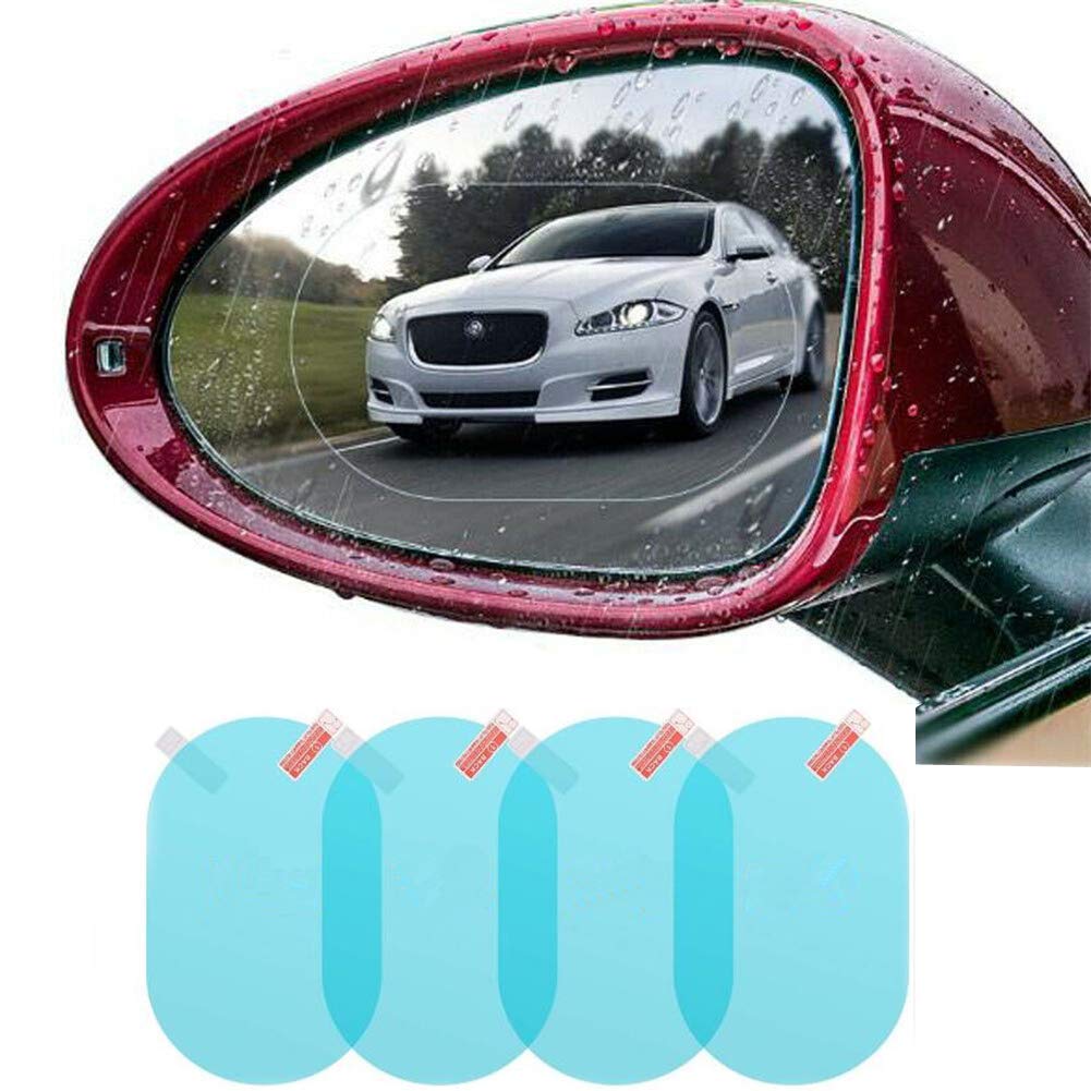 Anti Glare Car Rearview Mirror Film - 2szt Uniwersalne przeciwmgielne przeciwodblaskowe przeciwdeszczowe lusterko