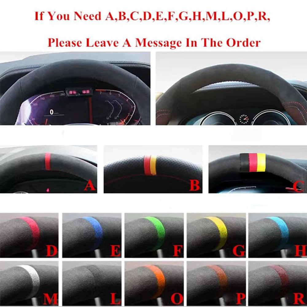 DIY dostosowane dla KIA K5 DL3 – Car Steering Wheel Cover Anti Slip Breathable recenzja i cena