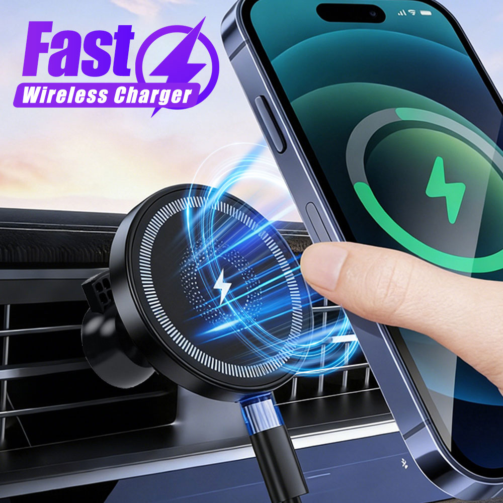 Magnetyczny bezprzewodowy uchw – Magnetic Phone Holder For Car Vent recenzja i cena