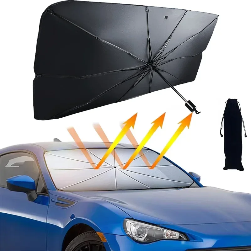 Składana osłona przeciwsłonecz – Car Sunshade Windshield Umbrella Foldable recenzja i cena
