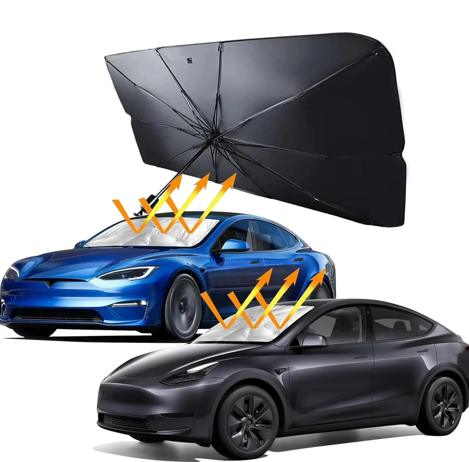 Parasol samochodowy przeciwsło – Car Sunshade Windshield Umbrella Foldable recenzja i cena