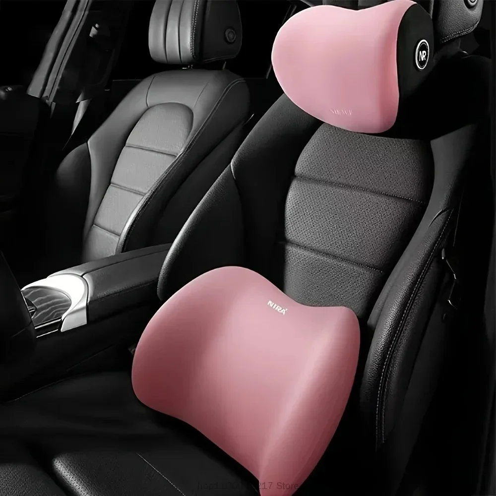 Uniwersalna poduszka pod kark  – Memory Foam Car Neck Pillow Lumbar Support recenzja i cena