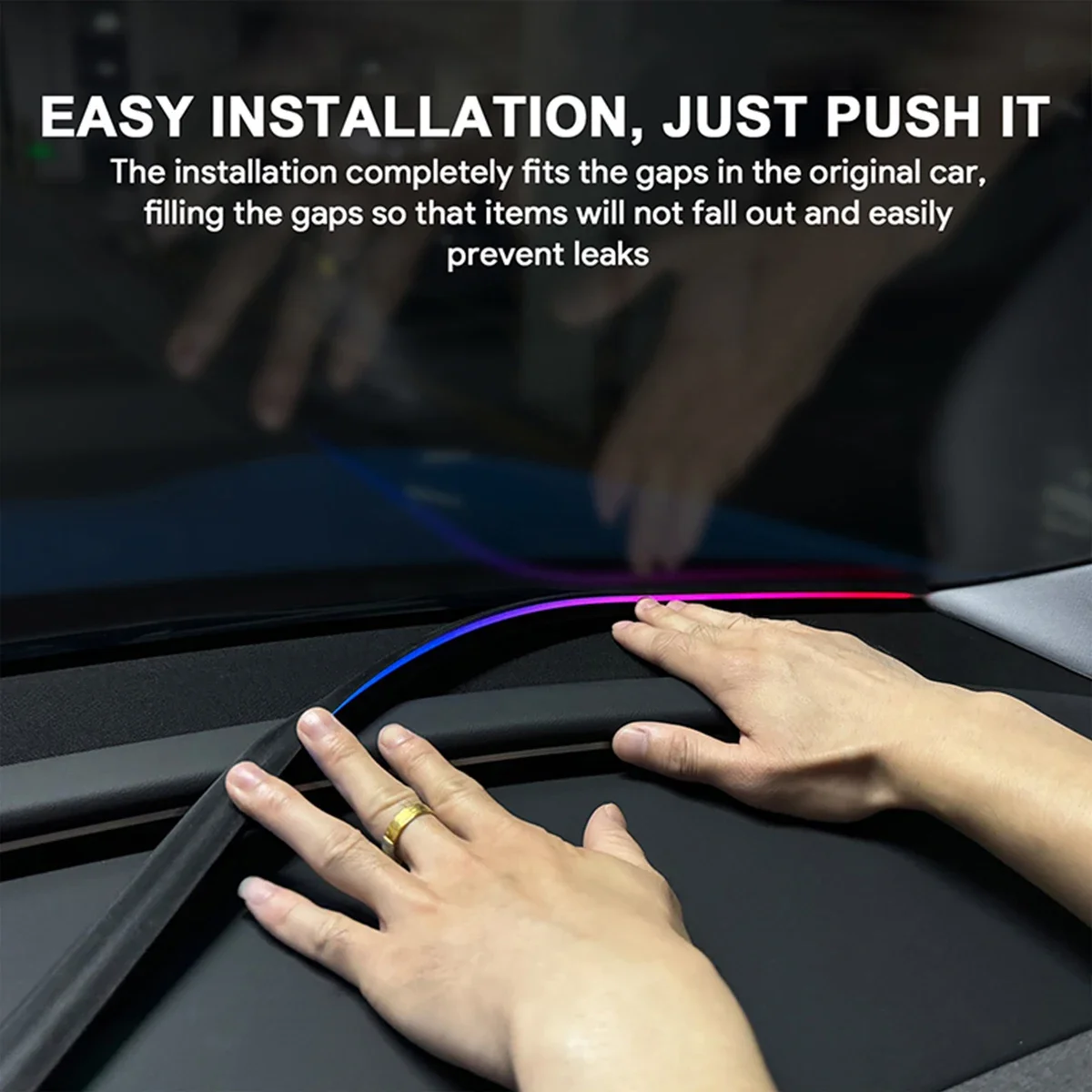 140/150CM LED Samochodowa Lamp – Led Ambient Interior Car Lights App Control recenzja i cena