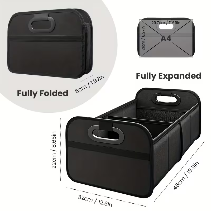 Składany przenośny schowek do  – Car Trunk Organizer Foldable Storage Box recenzja i cena