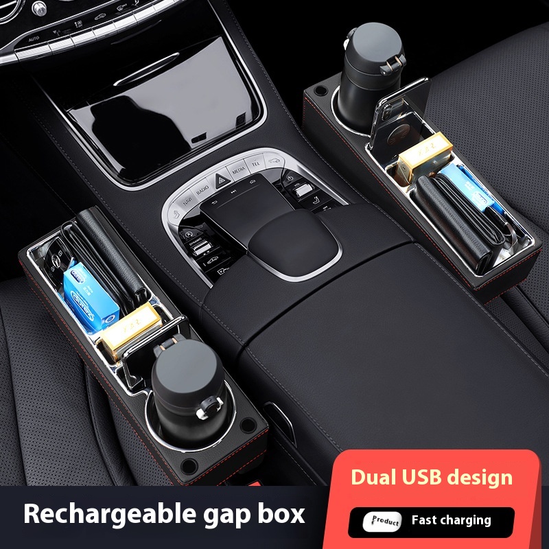 Organizer wypełniający szczeli – Seat Gap Filler Organizer With Usb Charger recenzja i cena