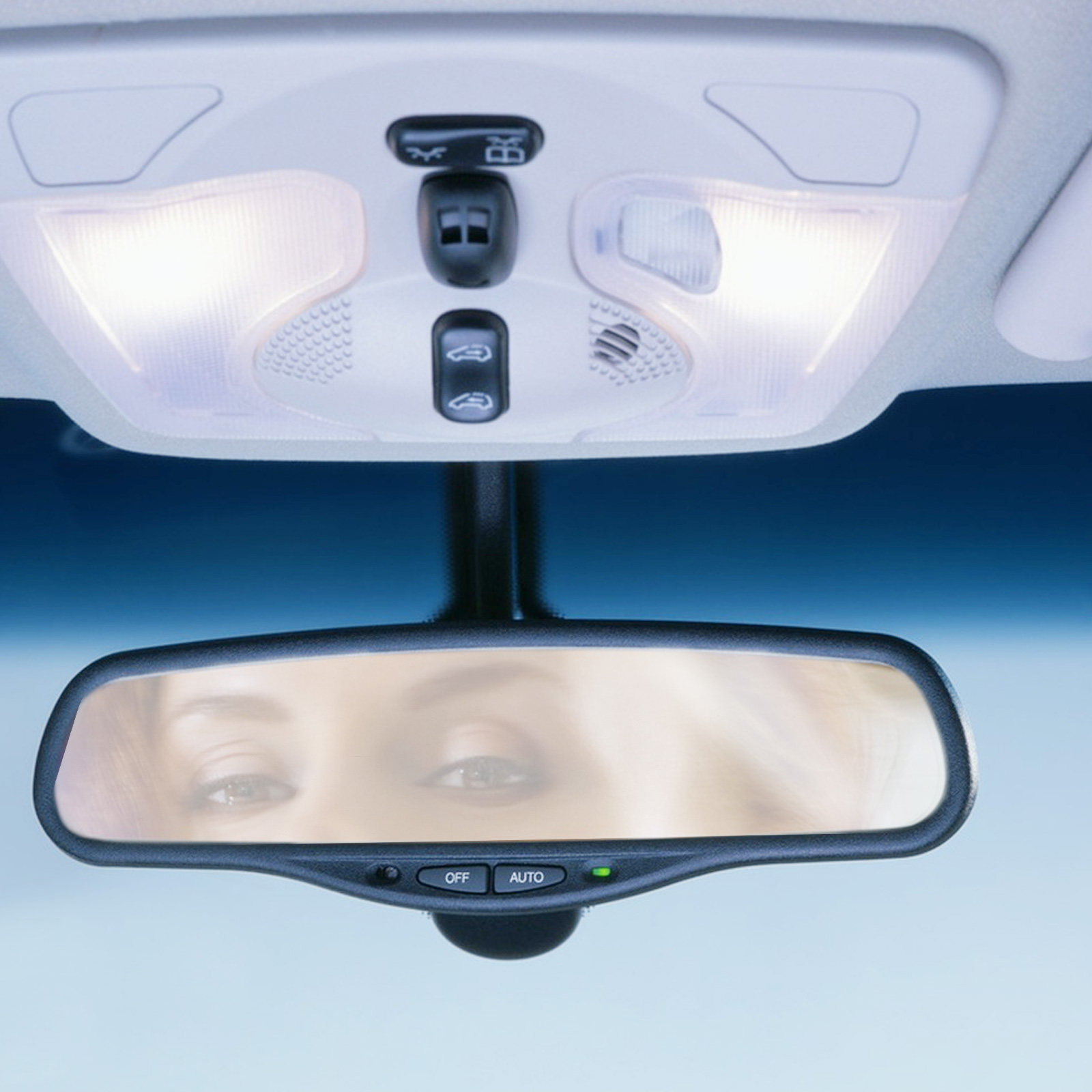 1 zestaw wewnętrznej folii prz – Anti Glare Car Rearview Mirror Film recenzja i cena