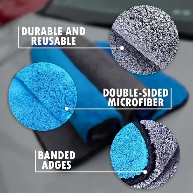 Ściereczka z mikrofibry do czy – Microfiber Car Drying Towel Super Absorbent recenzja i cena