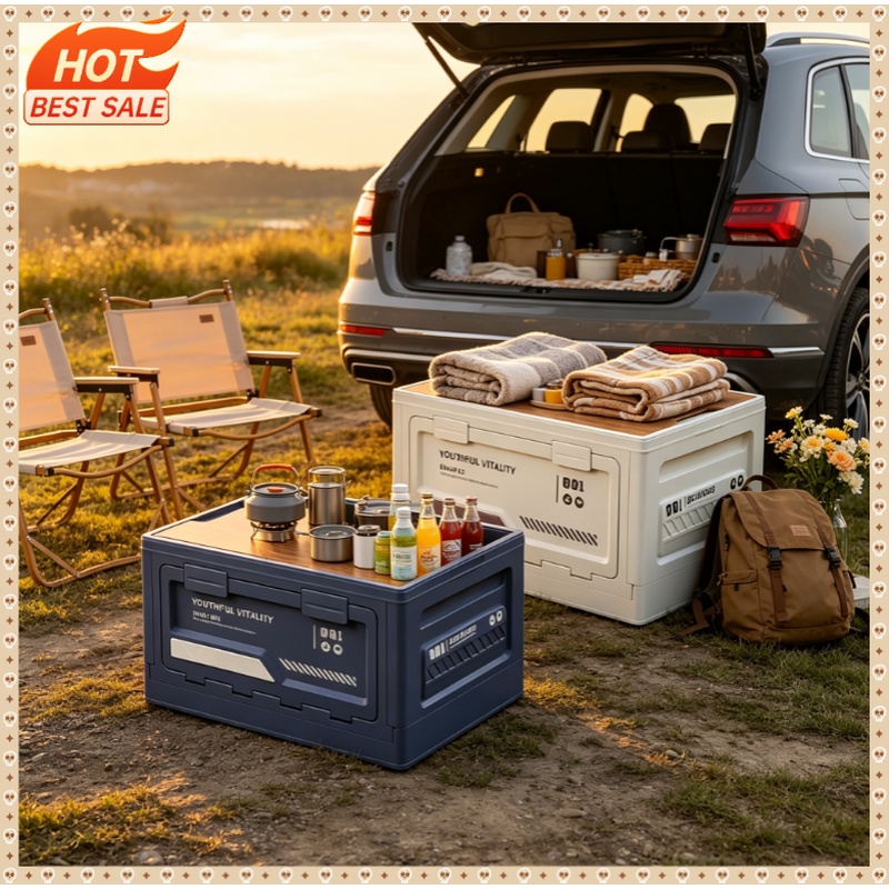 Pojemnik do przechowywania na  – Car Trunk Organizer Foldable Storage Box recenzja i cena