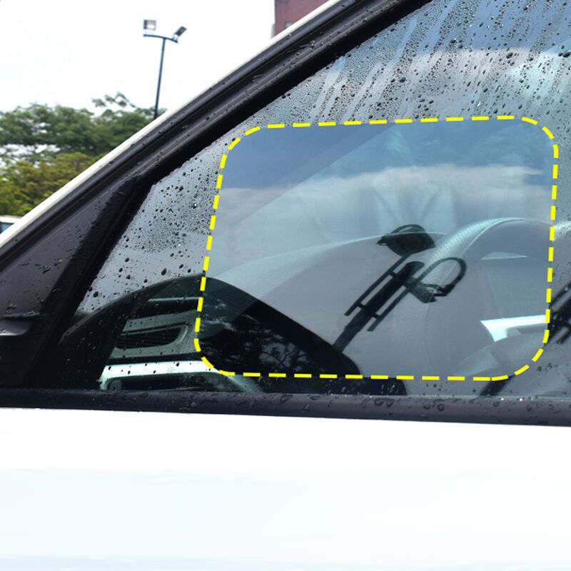 4 szt. Folii przeciwmgielnych, – Anti Glare Car Rearview Mirror Film recenzja i cena