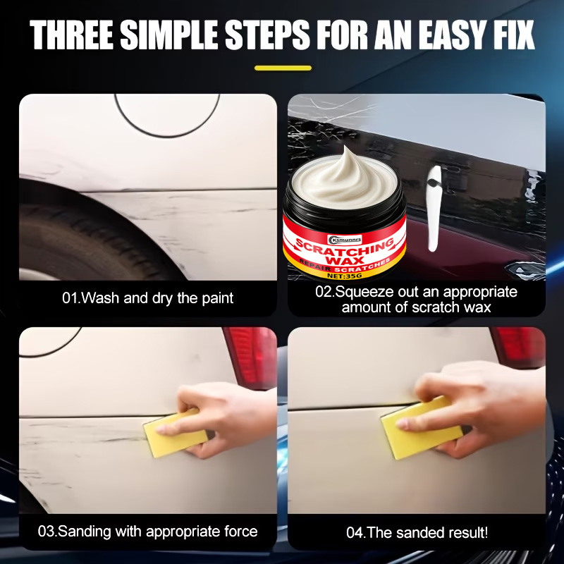 Pasta do naprawy rys na samoch – Car Scratch Repair Polishing Wax Paste recenzja i cena