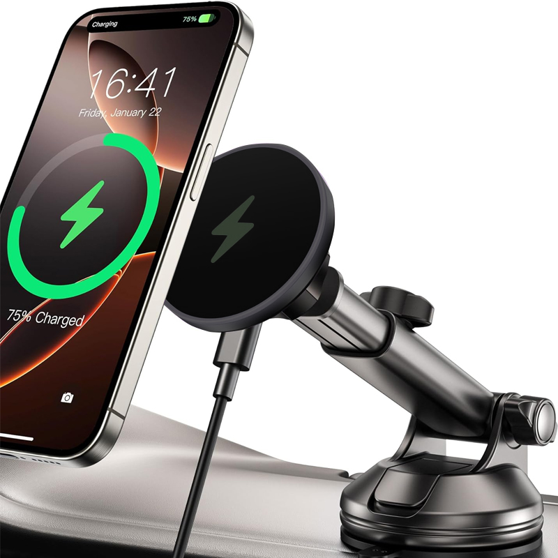 UYUXIO 15W Szybka Ładowarka Be – Wireless Car Charger Mount Fast Charging recenzja i cena