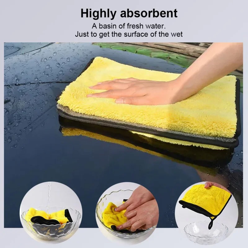 1-20 szt. Grube Ściereczki z M – Microfiber Car Drying Towel Super Absorbent recenzja i cena