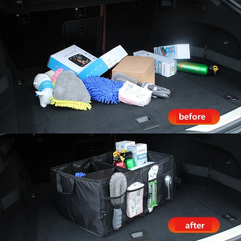Składany, pojemny schowek do b – Car Trunk Organizer Foldable Storage Box recenzja i cena