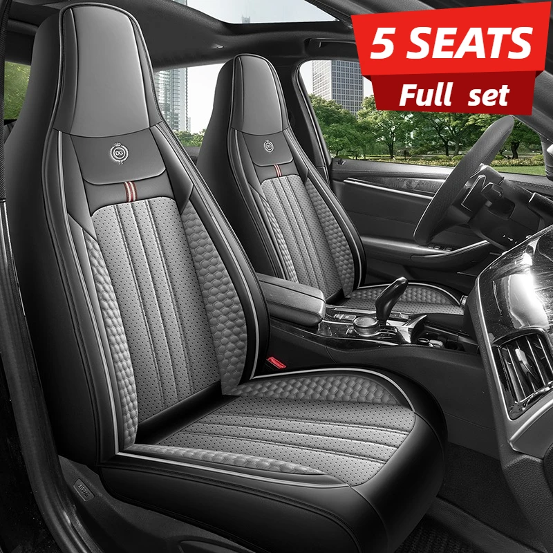 Luksusowy zestaw pokrowców 3D  – Leather Car Seat Covers Full Set Universal recenzja i cena