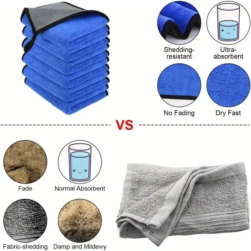 Ręcznik do mycia samochodu 1/5 – Microfiber Car Drying Towel Super Absorbent recenzja i cena
