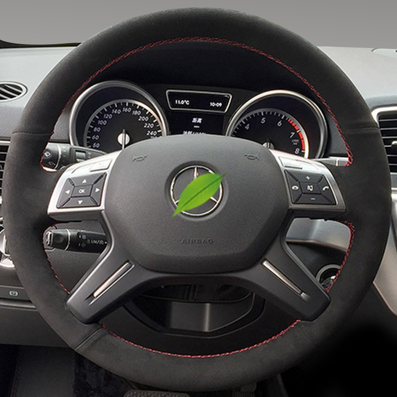 Dla Mercedes Benz C GL M Class – Car Steering Wheel Cover Anti Slip Breathable recenzja i cena
