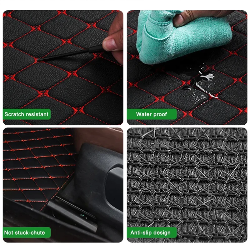 Samochodowe dywaniki podłogowe – Car Floor Mats Universal Waterproof Leather recenzja i cena