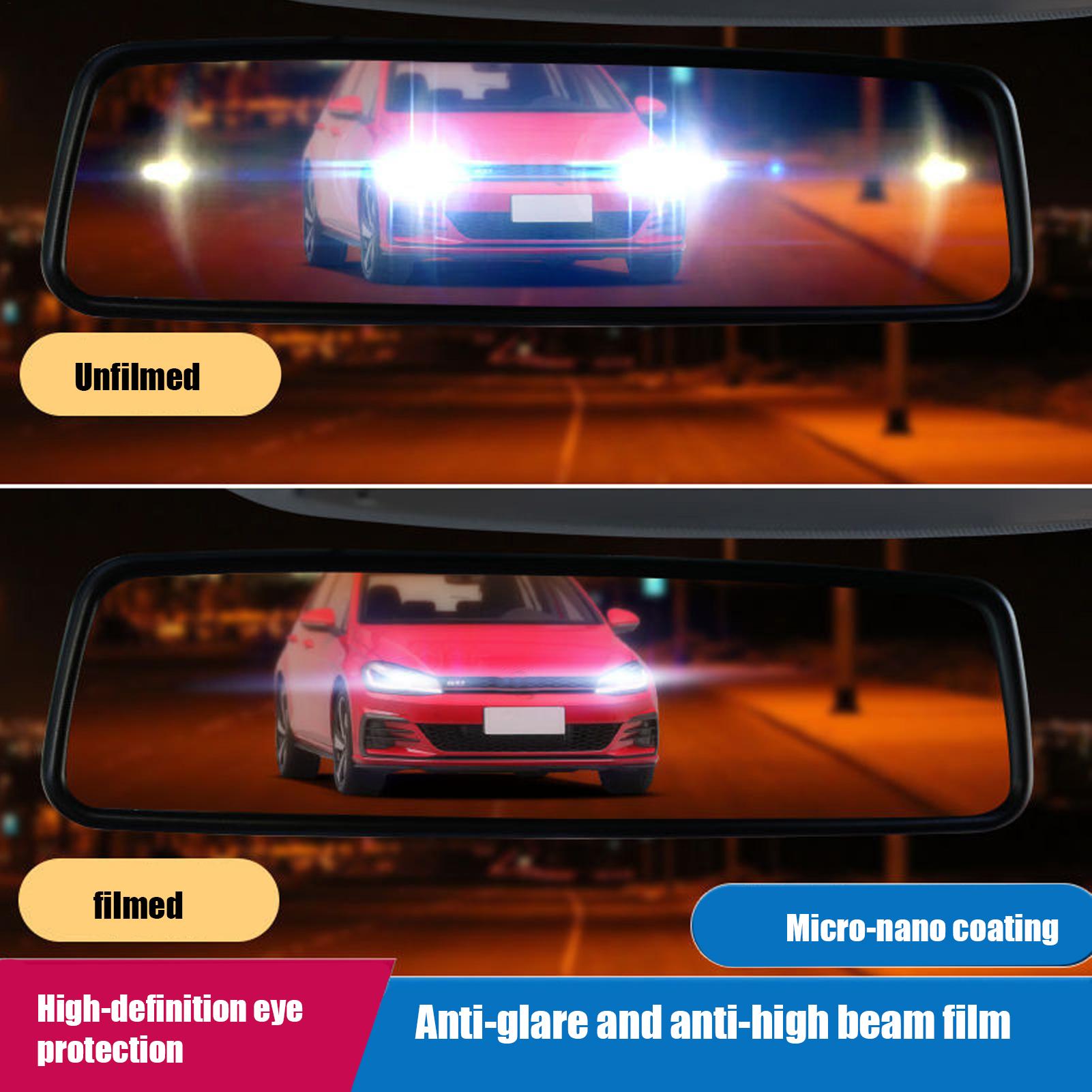 Folia antyodblaskowa na luster – Anti Glare Car Rearview Mirror Film recenzja i cena