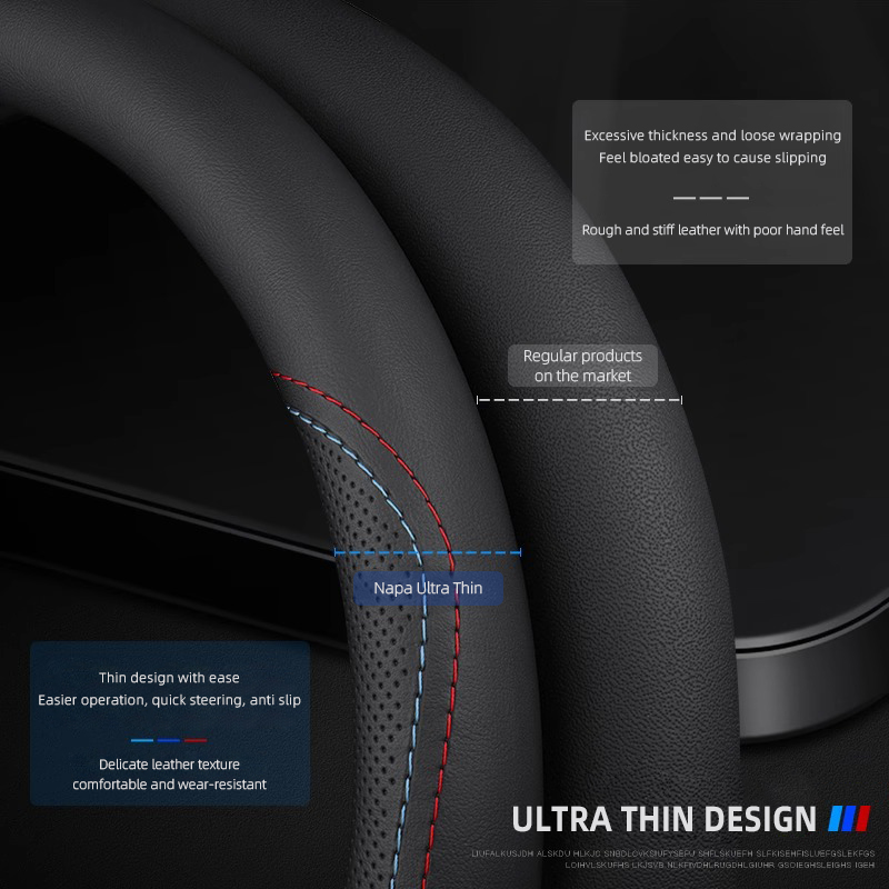1 szt. Pokrowiec na kierownicę – Car Steering Wheel Cover Anti Slip Breathable recenzja i cena